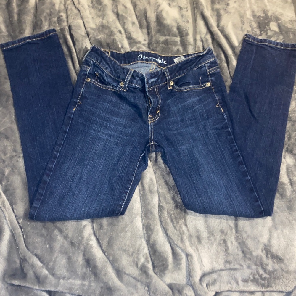 Womens Aeropostale Bayla skinny jeans size 2 short